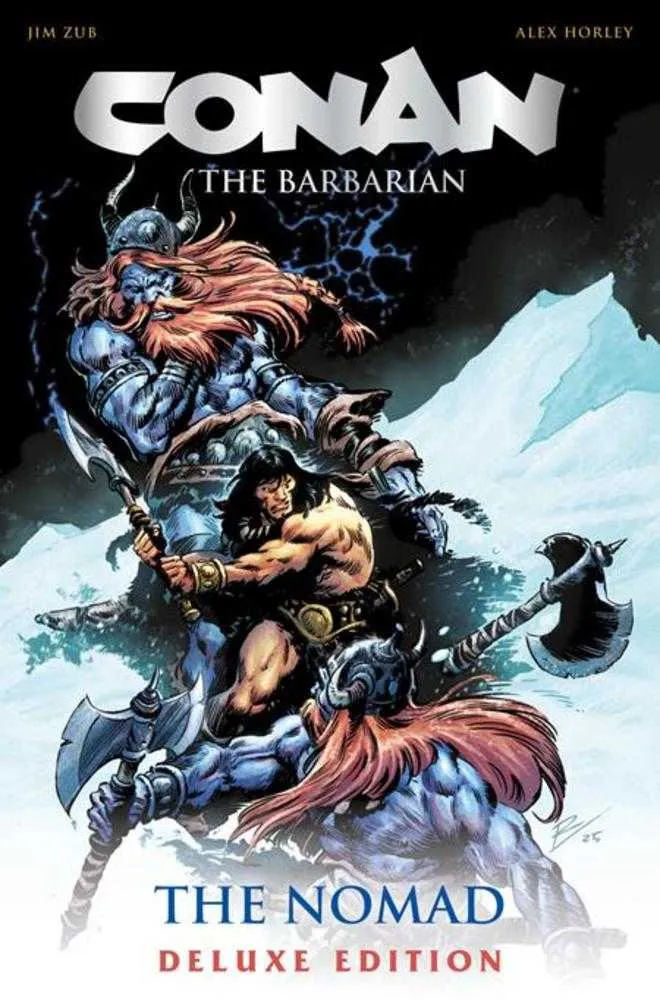 Conan le Barbare : Le Nomade - Édition Collector Deluxe Reliée - Édition Commerciale Directe - Couverture Roberto De La Torre (Public averti)