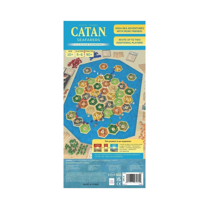 CATAN Exp: Seafarers 5-6 Players - 6th Edition (EN)