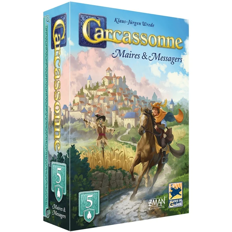 Carcassonne: Ext 5: Maires & Messagers - Version 2025 (FR)