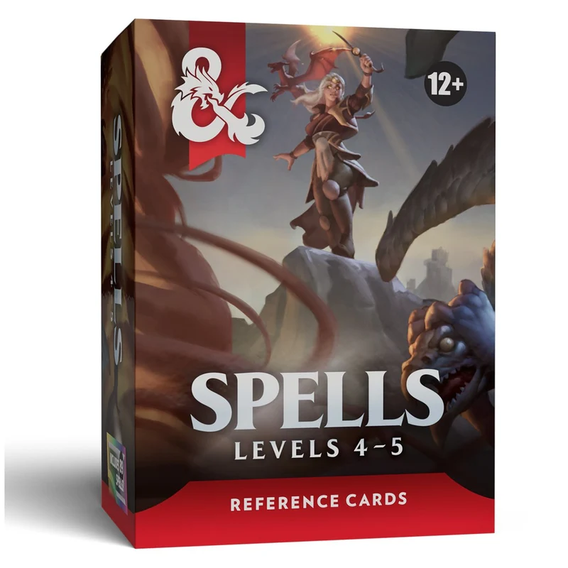 FICHE DE RÉFÉRENCE D&D : SORTS - NIVEAUX 4-5 [ÉDITION 2026]