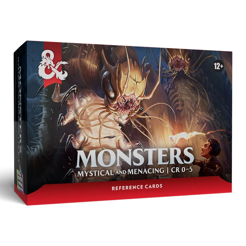 CARTE DE RÉFÉRENCE D&D : MONSTRES - MYSTIQUES ET MENAÇANTS [ÉDITION 2026]