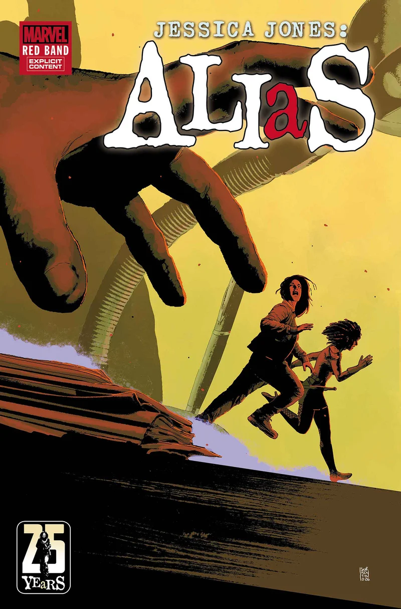 Alias ​​: Bande rouge n° 5, variante Andrea Sorrentino [Emballé sous film plastique]