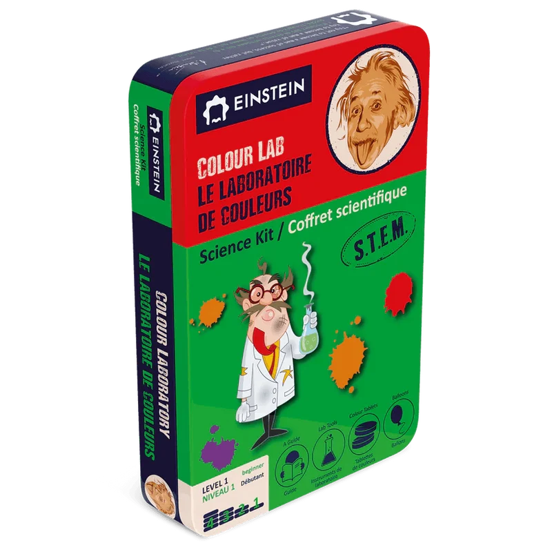 Coffret Scientifique Einstein - Le lab des couleurs (ML)