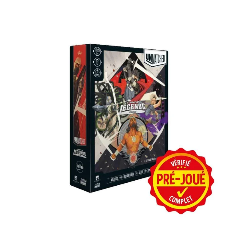 Unmatched: Combats de Légende Vol. 1 (pré-joué) (FR)