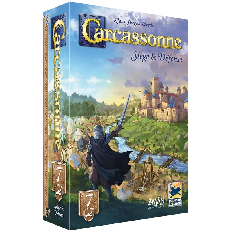Carcassonne: Ext 7: Siège & Défense - Version 2025 (FR)