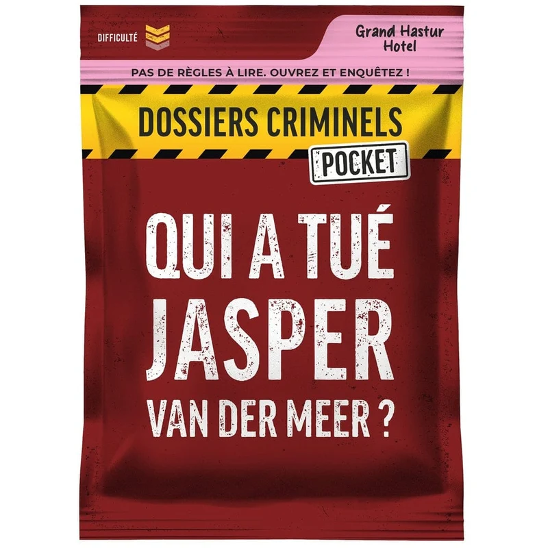 Dossiers Criminels Pocket: Qui a Tué Jasper Van Der Meer? (FR)