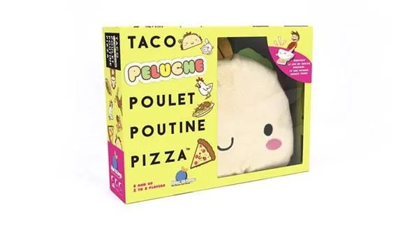Taco Peluche Poulet Poutine Pizza (FR)