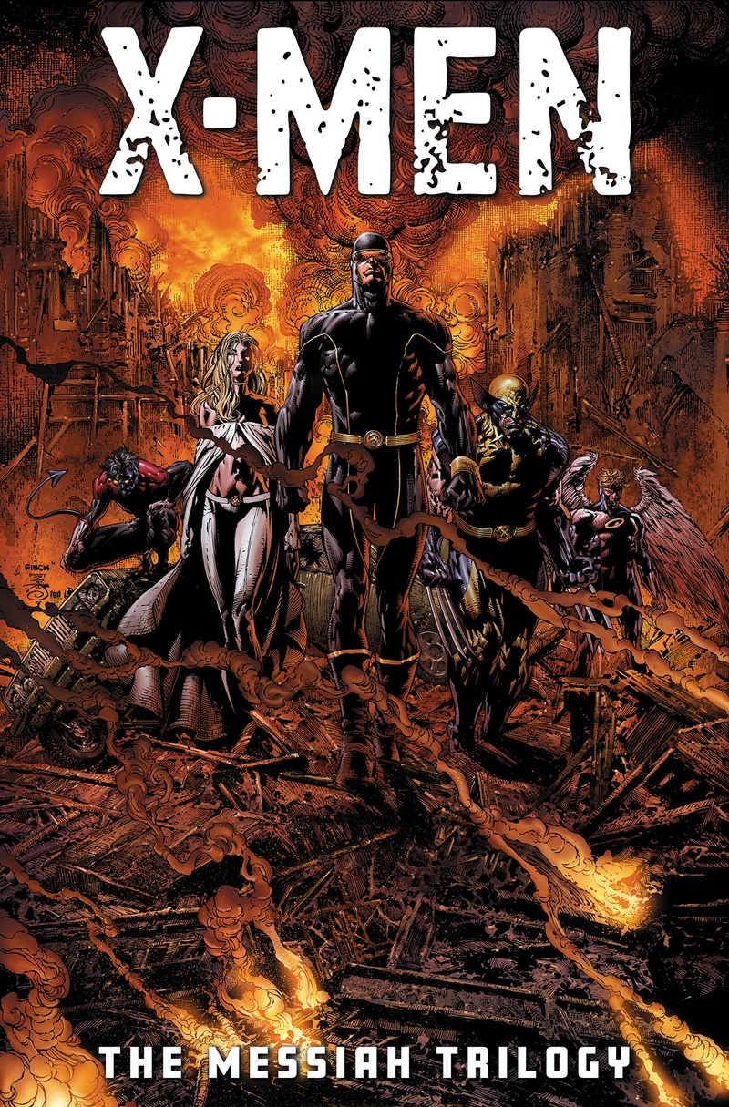 X-Men : L'intégrale de la trilogie Messiah, couverture de David Finch - Réapprovisionnement fin novembre