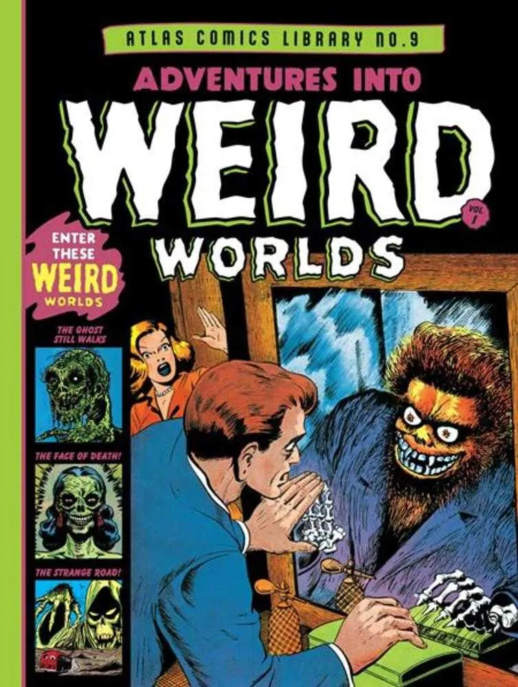 Atlas Comics Library, couverture rigide n° 09, Aventures dans des mondes étranges, volume 01