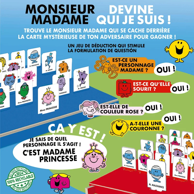 Devine qui je suis (Guess Who) - Monsieur/Madame (FR)