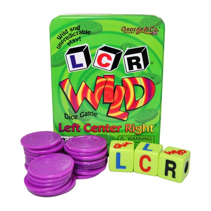 LCR Left Center Right Wild Dice Game (EN)