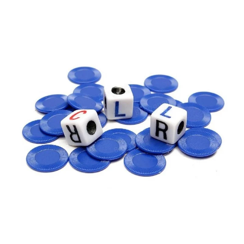 LCR Left Center Right Dice Game Tin (EN)