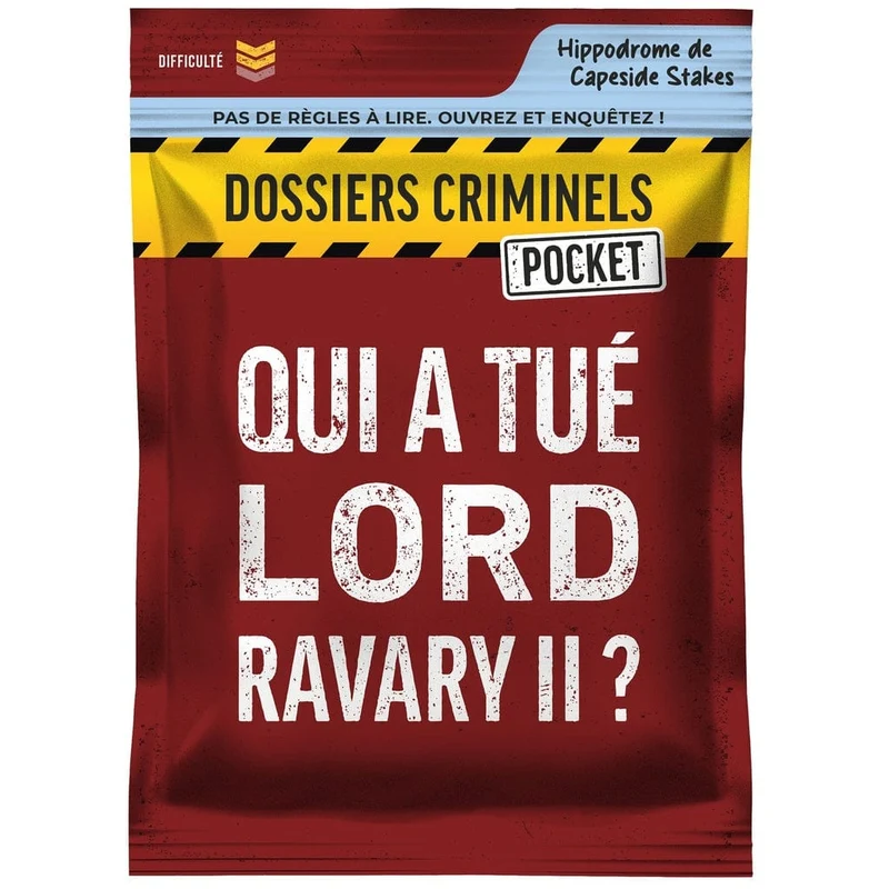 Dossiers Criminels Pocket: Qui a Tué Lord Ravary II? (FR)
