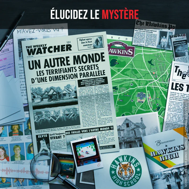 Dossiers Criminels Stranger Things : l'Ombre de Hawkins (FR)