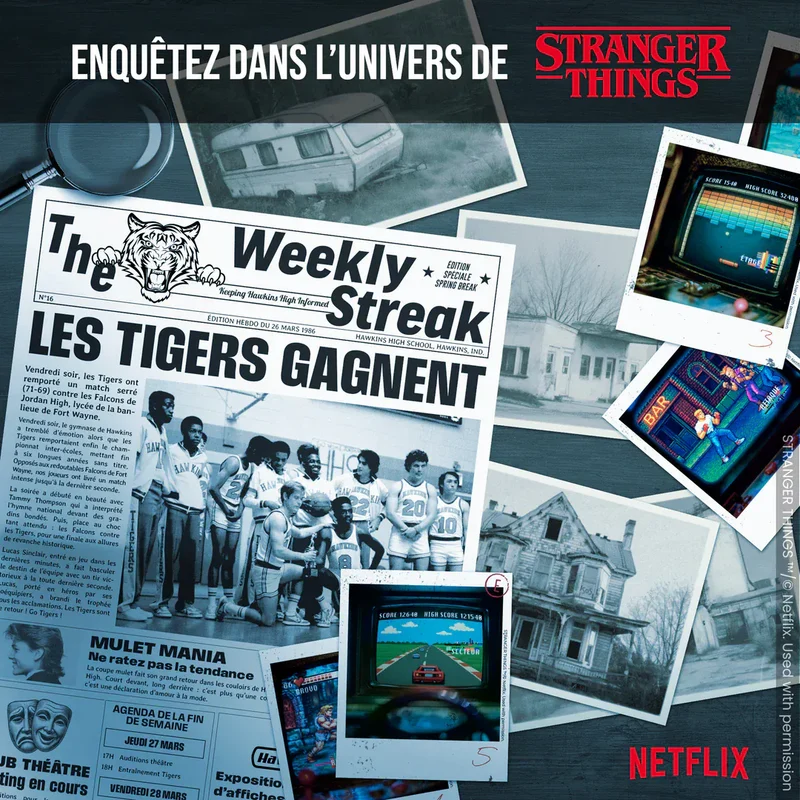 Dossiers Criminels Stranger Things : l'Ombre de Hawkins (FR)
