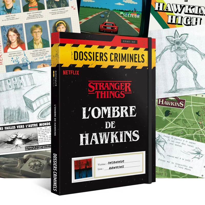 Dossiers Criminels Stranger Things : l'Ombre de Hawkins (FR)