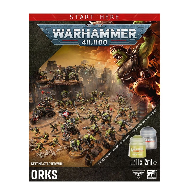 WARHAMMER 40K : PREMIERS PAS AVEC LES ORKS