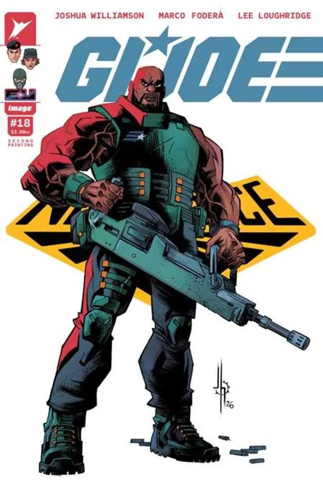 GI Joe n° 18, 2e tirage, image A, Jason Howard, 08/05/2026