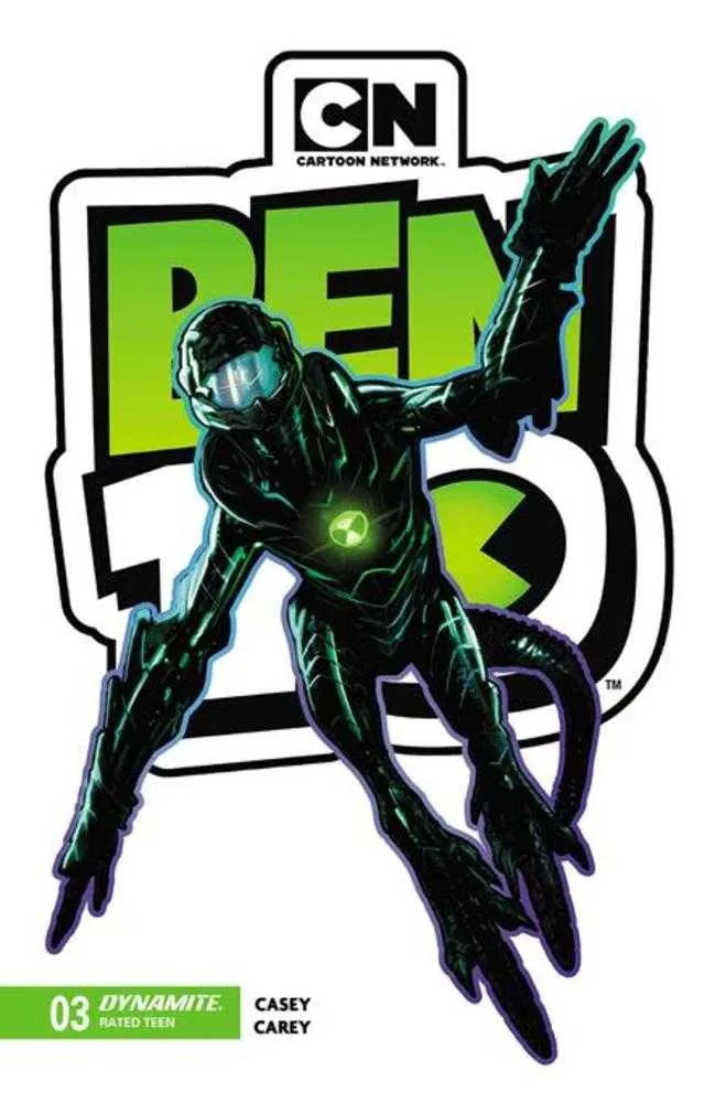Ben 10 #3 2e tirage DYNAMITE A Robert Carey 08/05/2026