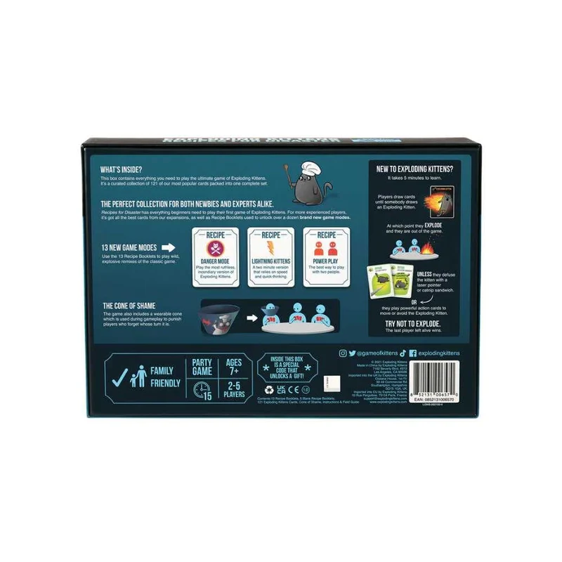 Exploding Kittens - Recipes for Disaster (EN)