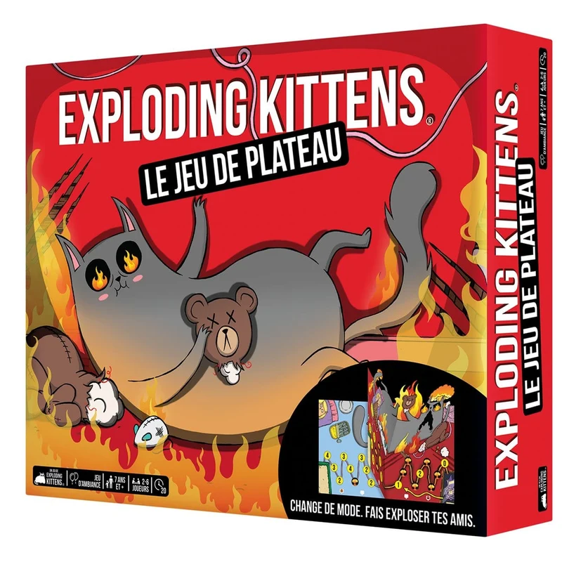 Exploding Kittens - Le Jeu de Plateau (FR)