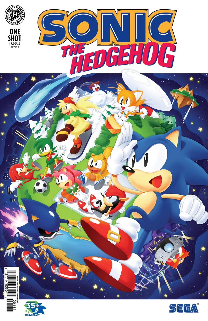 Sonic le Hérisson : 35e numéro spécial IDW Hammerstrom 07/08/2026