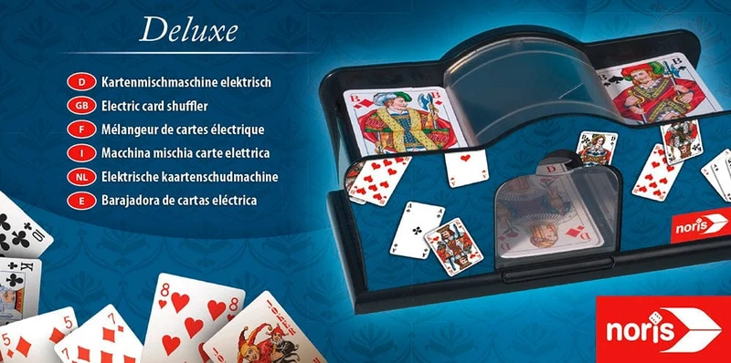 Mélangeur de cartes à piles