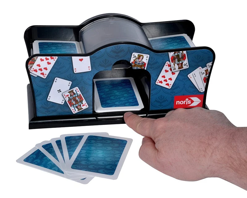 Mélangeur de cartes à piles