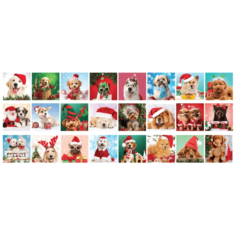 Advent Calendar - Christmas Paws (24x50 pcs)