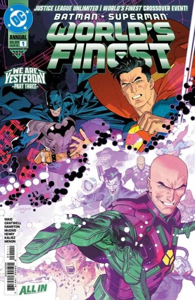 Batman Superman Worlds Finest 2025 Annual #1 (One Shot) Couverture A Dan Mora Connecting (We Are Yesterday)