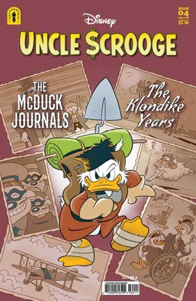 L'héritage de l'Oncle Picsou n° 464 Les Carnets de McDuck Les Années du Klondike Couverture A Kari Korhonen