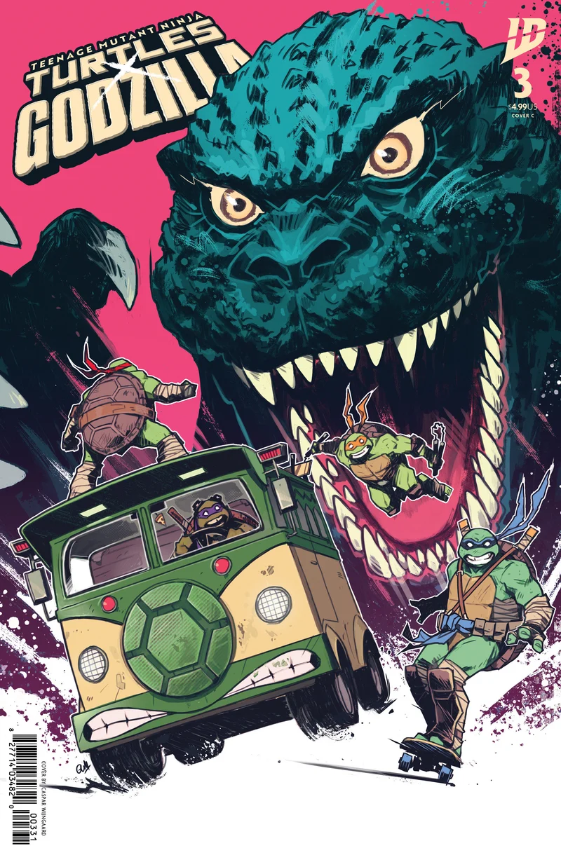 Teenage Mutant Ninja Turtles X Godzilla #3 C IDW Wijngaard 04/02/2026