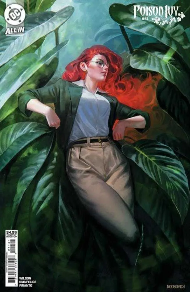 Poison Ivy #41 Couverture B Variante Noobovich en papier cartonné