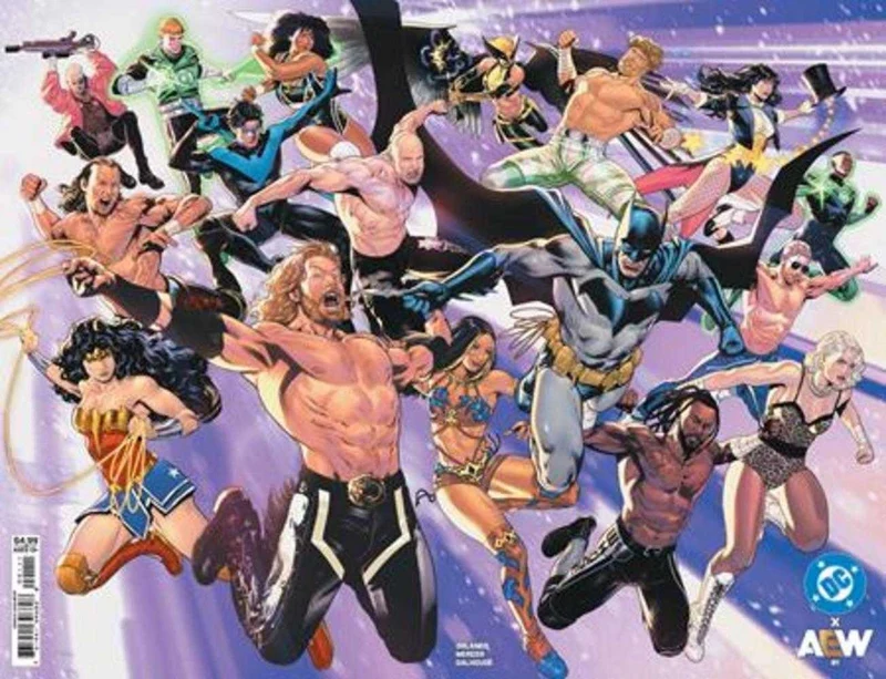 DC X Aew #1 (sur 2) Couverture A Lucas Meyer