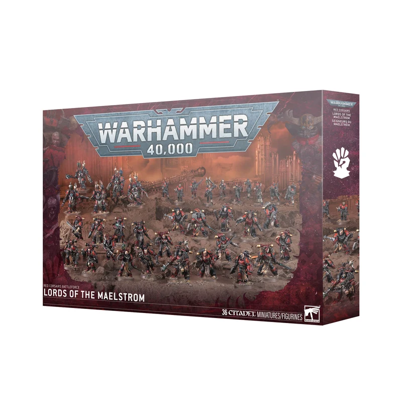MARINES DE L'ESPACE DU CHAOS : CORSAIRS ROUGES : SEIGNEURS DU MAELSTROM
