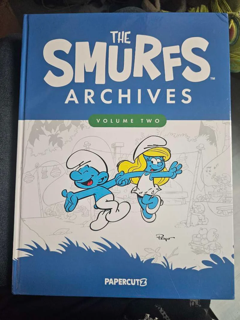 Archives des Schtroumpfs HC Vol 02 ENDOMMAGÉ