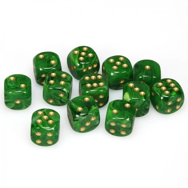 VORTEX 12D6 VERT ET OR 16MM