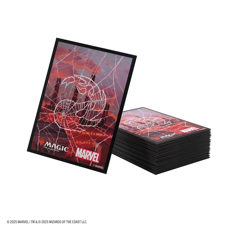 Pochettes Gamegenec, motif Spider-Man Mountain, 105 pièces, finition mate.