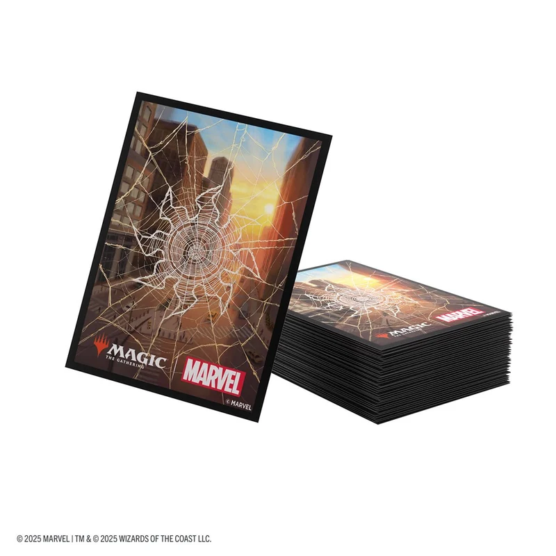 Pochettes Gamegenec, motif Spider-Man Plains, 105 pièces, finition mate