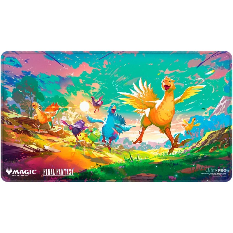 Tapis de jeu holographique Là-haut - Chocobo