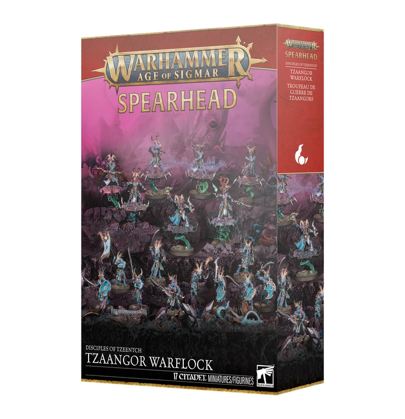 AOS SPEARHEAD : DISCIPLES DE TZEENTCH - GUERRE DE TZAANGOR