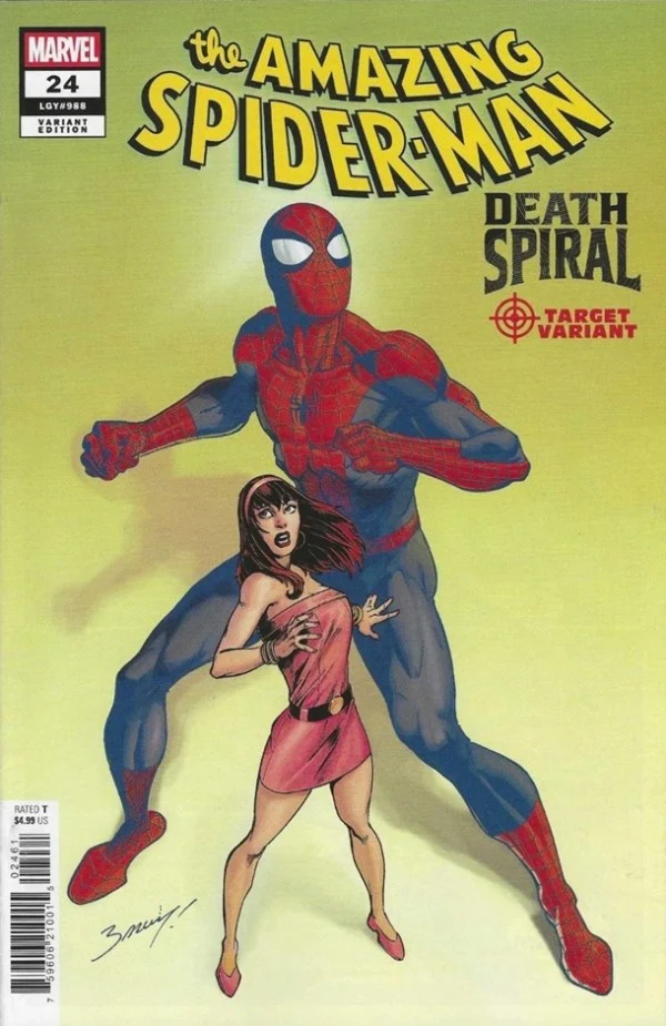 Amazing Spider-Man #24 Marvel Mark Bagley Classified Target 03/18/2026