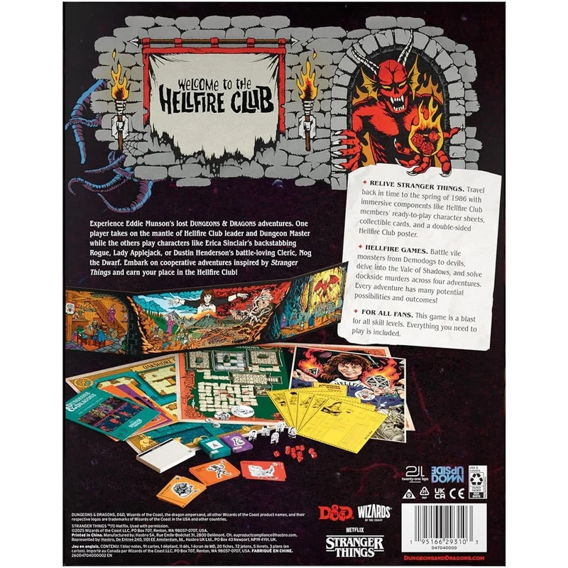 Dungeons & Dragons: Stranger Things: Welcome to the Hellfire Club (EN)