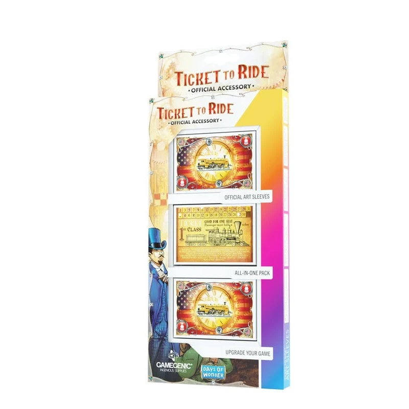 Art Sleeves - Les Aventurier du rails | Ticket to ride