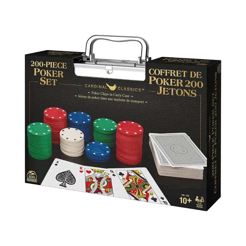 Coffret de poker - 200 jetons (ML)