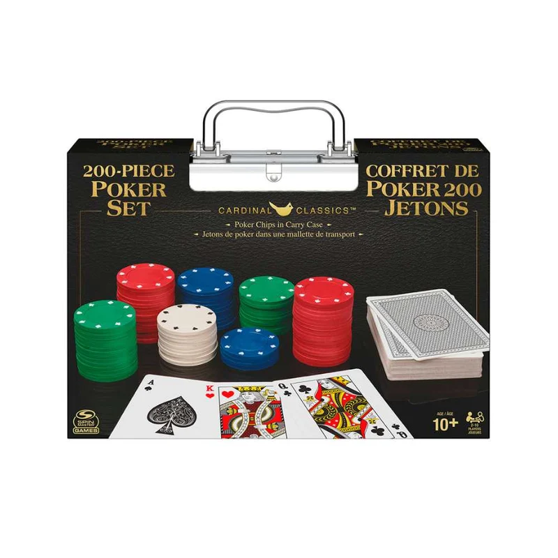 Coffret de poker - 200 jetons (ML)