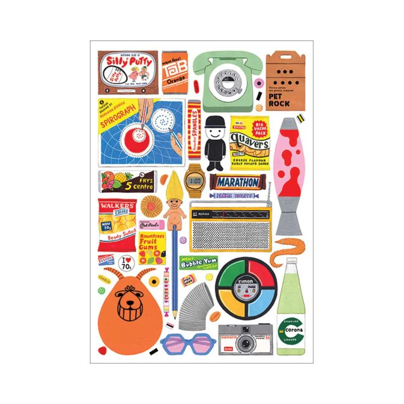 In the 70's (1000 pcs)