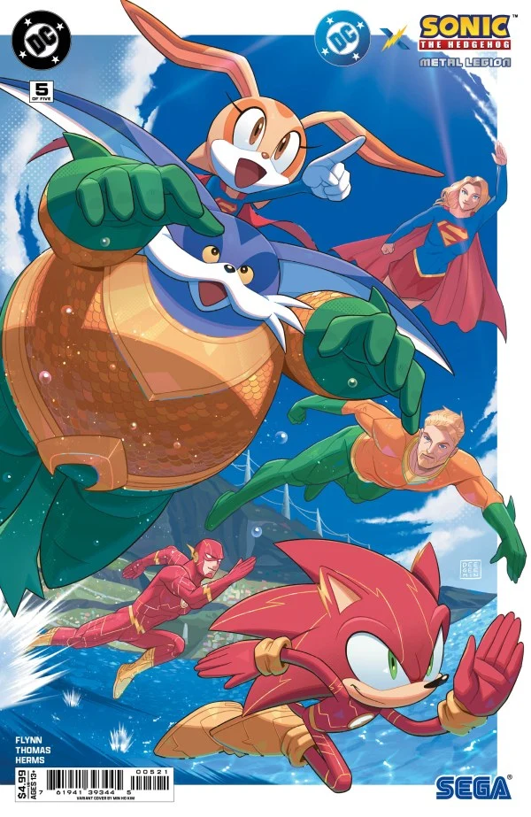 DC X Sonic The Hedgehog Metal Legion #5 DC B Kim 09/16/2026