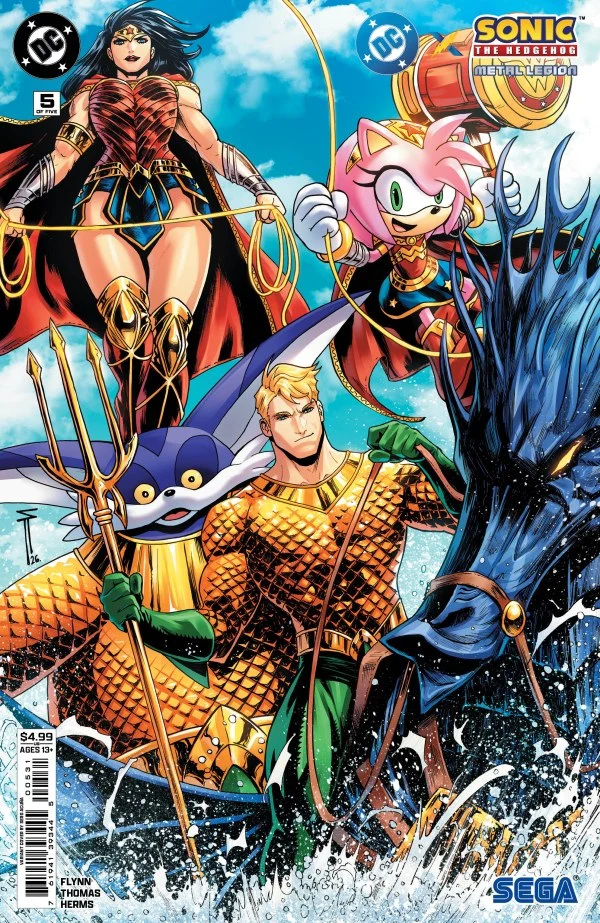 DC X Sonic The Hedgehog Metal Legion #5 DC C Acuna 09/16/2026