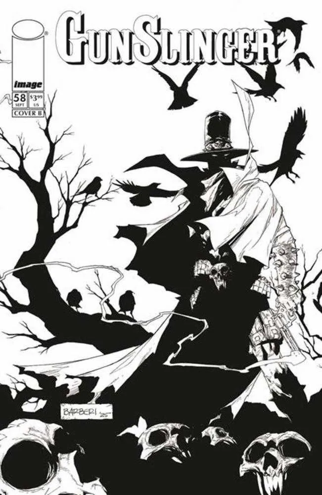 Gunslinger Spawn #58 Image B Barberi N&B 23/09/2026